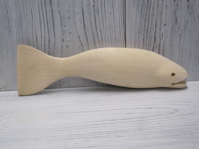 Blank Wooden Fish Decoys & Crafts